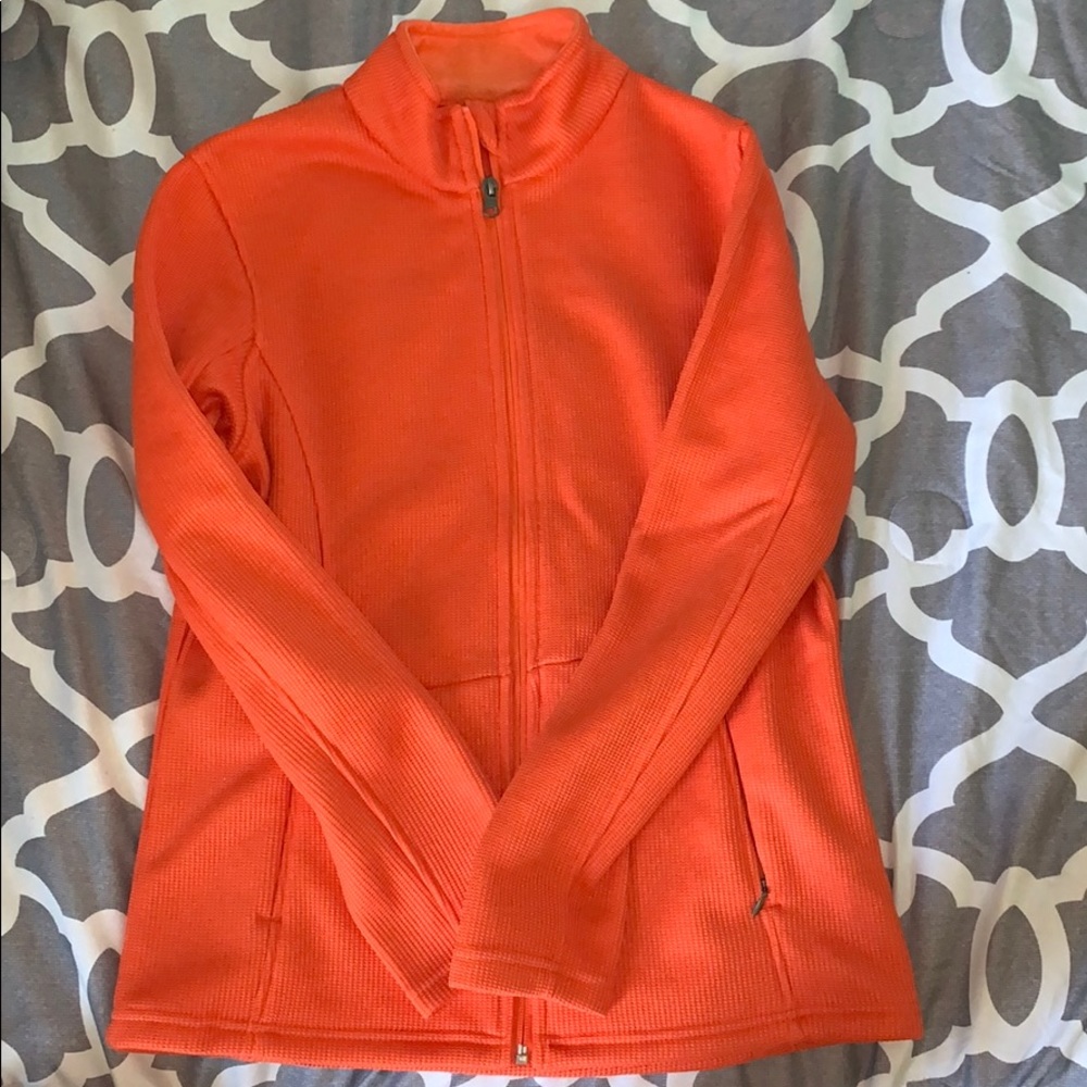 Orange jacket
